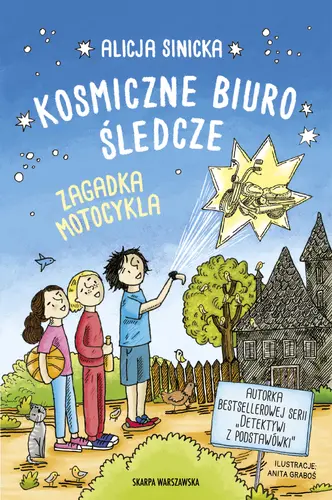 Okładka: Kosmiczne biuro śledcze. Zagadka motocykla