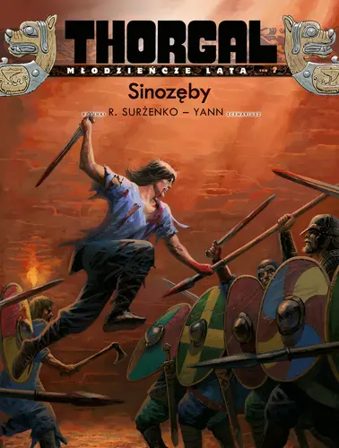 Okładka: Thorgal: Młodzieńcze lata. Sinozęby. Tom 7