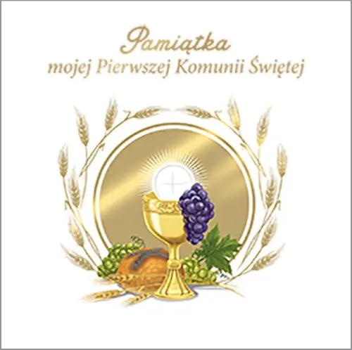 Okładka: Pamiątka mojej Pierwszej Komunii Świętej