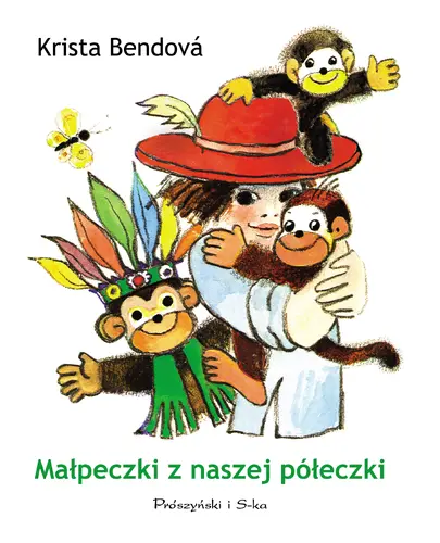 Okładka: Małpeczki z naszej półeczki