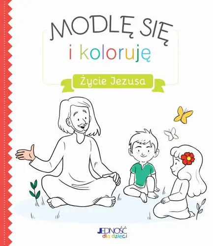 Okładka: Modlę się i koloruję.