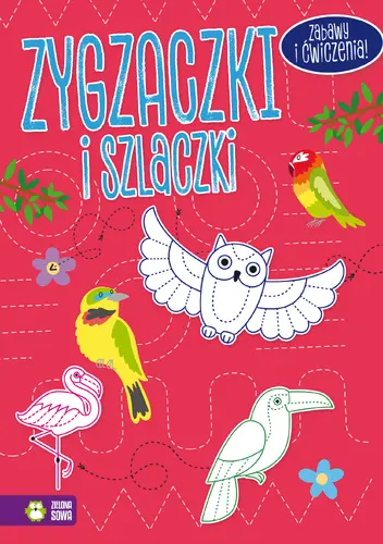 Okładka: Zygzaczki i szlaczki (czerwone)