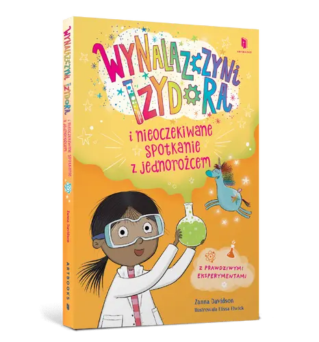 Okładka: Wynalazczyni Izydora i nieoczekiwane spotkanie z jednorożcem