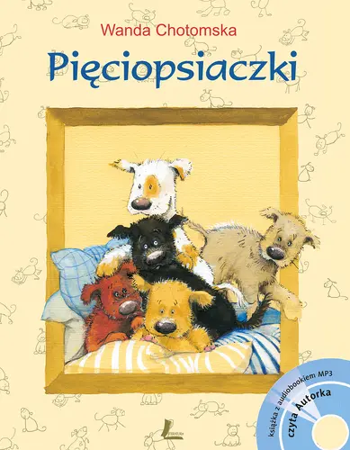 Okładka: Pięciopsiaczki + CD