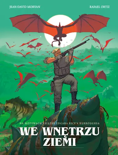 Okładka: We wnętrzu Ziemi
