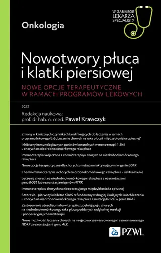 Okładka: Nowotwory płuca i klatki piersiowej