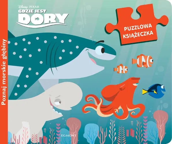 Okładka: Gdzie jest Dory? Puzzlowa książeczka