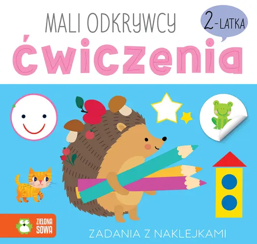 Okładka: Mali odkrywcy. Ćwiczenia 2-latka