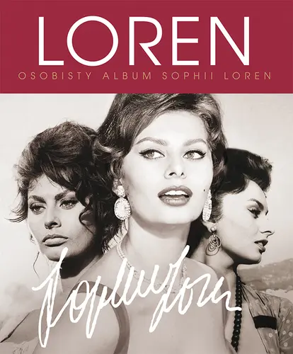 Okładka: Sophia Loren. Osobisty Album