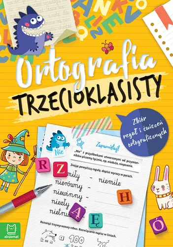 Okładka: Ortografia trzecioklasisty. Wydanie II
