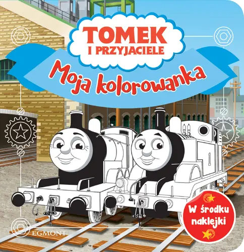 Okładka: Tomek i przyjaciele. Moja kolorowanka