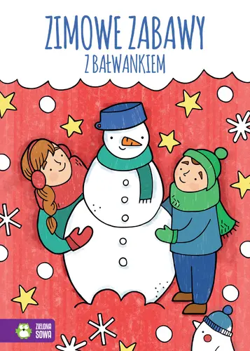 Okładka: Zimowe zabawy z bałwankiem