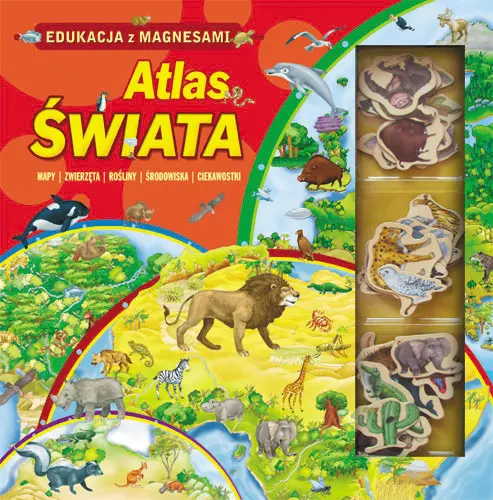 Okładka: Atlas świata.