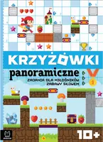 Okładka: Krzyżówki panoramiczne. Zadania dla miłośników zabawy słowem 10+