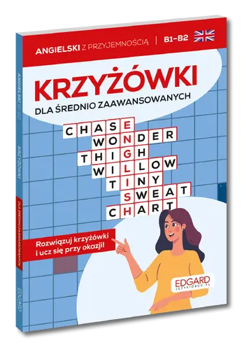 Okładka: Angielski. Krzyżówki dla średnio zaawansowanych B1-B2