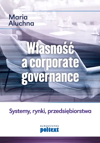 Okładka: Własność a corporate governance