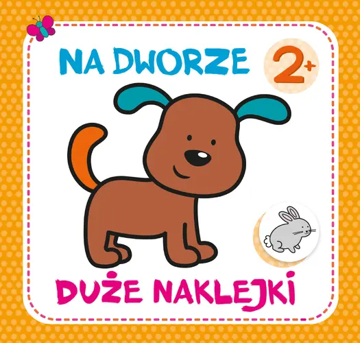 Okładka: Duże naklejki Na dworze