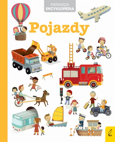Okładka: Pierwsza encyklopedia. Pojazdy