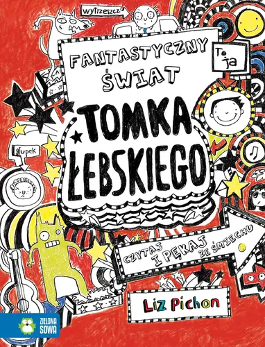 Okładka: Fantastyczny świat Tomka Łebskiego