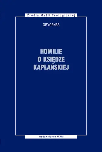 Okładka: Homilie o Księdze Kapłańskiej