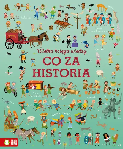 Okładka: Wielka księga wiedzy. Co za historia