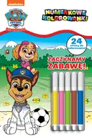 Okładka: Psi Patrol Numerkowe kolorowanki. Zaczynamy zabawę!