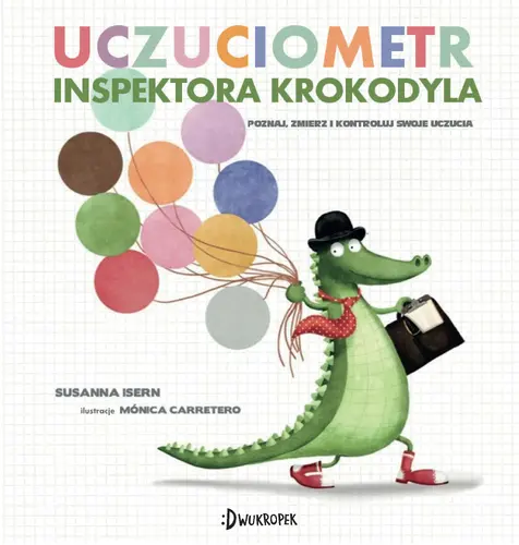 Okładka: Uczuciometr inspektora Krokodyla