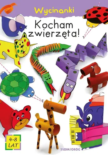 Okładka: Kocham zwierzęta! Wycinanki