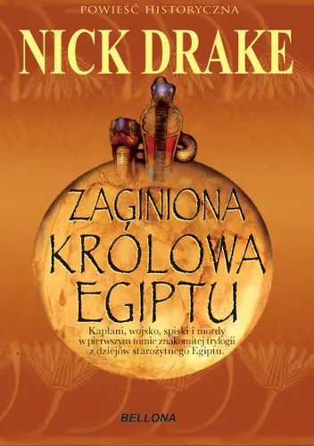 Okładka: Zaginiona królowa Egiptu