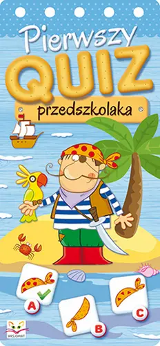 Okładka: Pierwszy quiz przedszkolaka