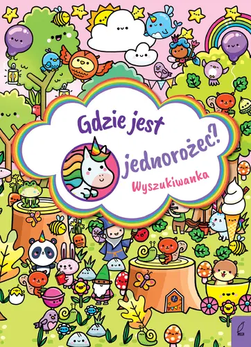 Okładka: Wyszukiwanka. Gdzie jest jednorożec?