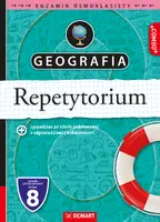 Okładka: Geografia. Repetytorium. Egzamin ósmoklasisty