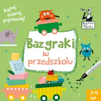 Okładka: Kapitan Nauka. Bazgraki w przedszkolu (3-6 lat)
