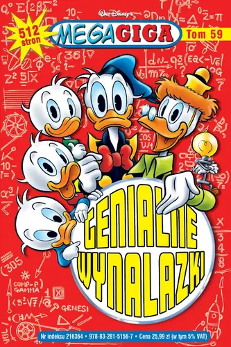 Okładka: MegaGiga. Genialne wynalazki. Tom 1/2023