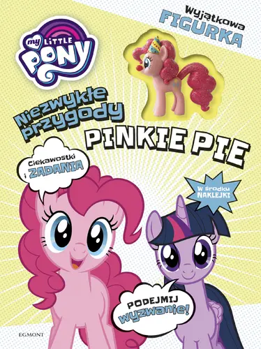 Okładka: Niezwykłe przygody Pinkie Pie