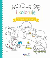 Okładka: Modlę się i koloruję.