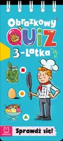 Okładka: Obrazkowy quiz 3-latka. Sprawdź się!