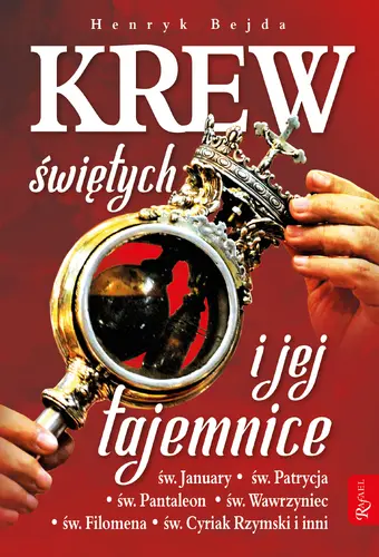 Okładka: Krew Świętych i jej tajemnice