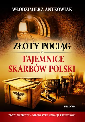 Okładka: Złoty pociąg i tajemnice skarbów Polski