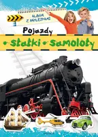 Okładka: Album z naklejkami- Pojazdy, statki, samoloty