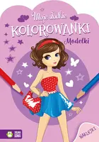 Okładka: Moje słodkie kolorowanki. Modelki