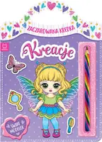 Okładka: Zaczarowana kredka. Kreacje. Świat modelek.