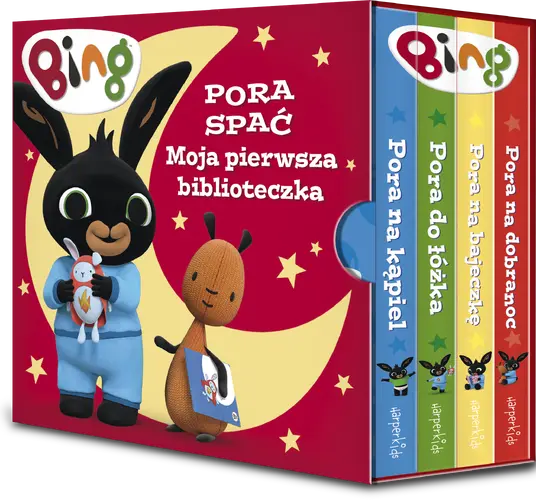 Okładka: Bing. Pora spać. Moja pierwsza biblioteczka