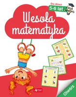 Okładka: Wesoła matematyka dla dzieci w wieku 5–6 lat