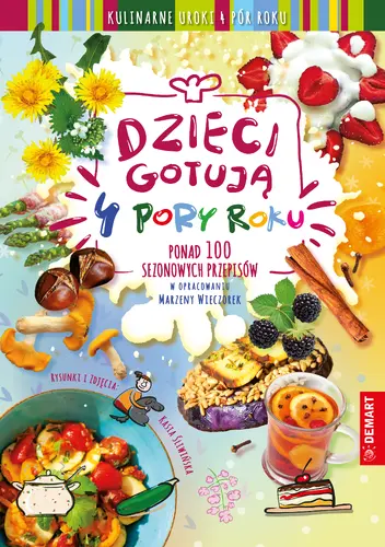 Okładka: Dzieci gotują. 4 pory roku
