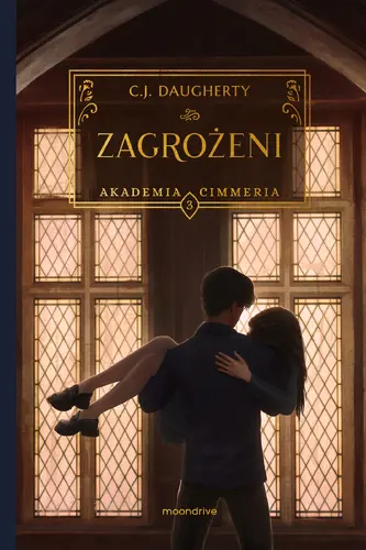 Okładka: Akademia Cimmeria. Zagrożeni [wyd. 2, 2024]