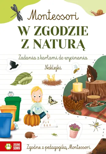 Okładka: Montessori. W zgodzie z naturą