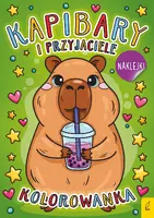 Okładka: Kapibary i przyjaciele. Kolorowanka