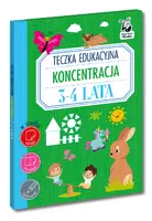 Okładka: Teczka edukacyjna. Koncentracja. 3-4 lata. Kapitan Nauka
