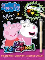 Okładka: Peppa Pig. Ale zdrapka! cz. 4 Moc wrażeń